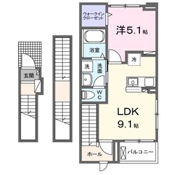 シエレトワールの物件間取画像